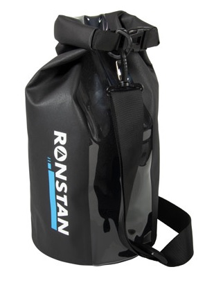 Ronstan Dry Roll-Top 10L backpack Bag, Black With Window RF4012 - Click Image to Close